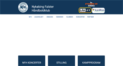 Desktop Screenshot of nfh.dk
